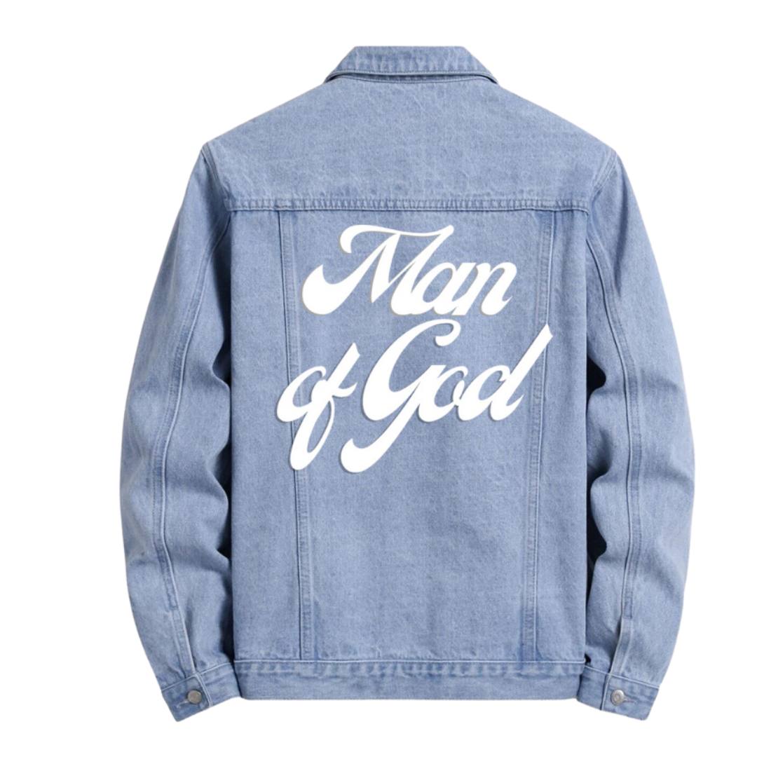 Man of God Denim Jacket