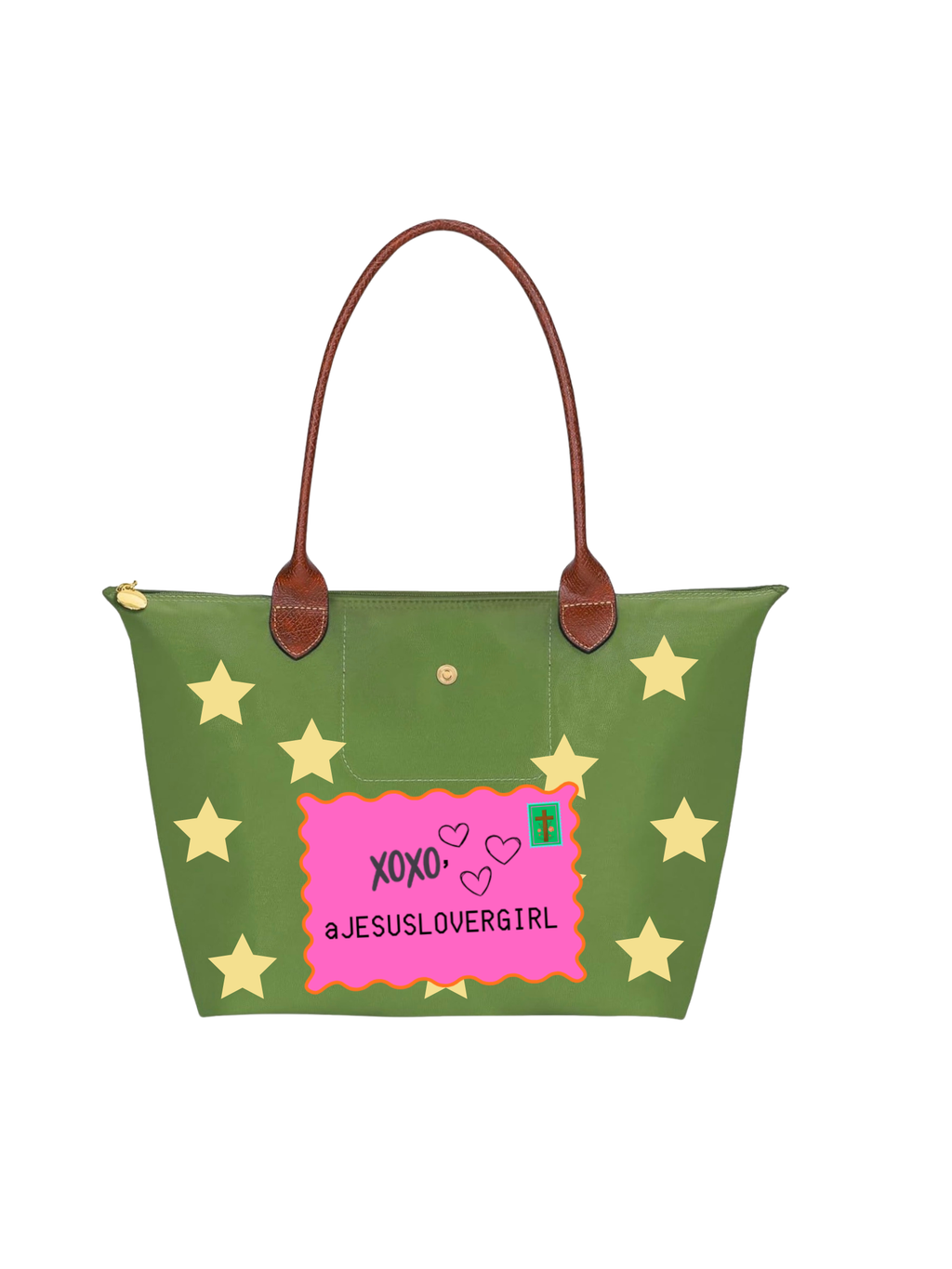 Jesus Lover Girl Tote – Medium